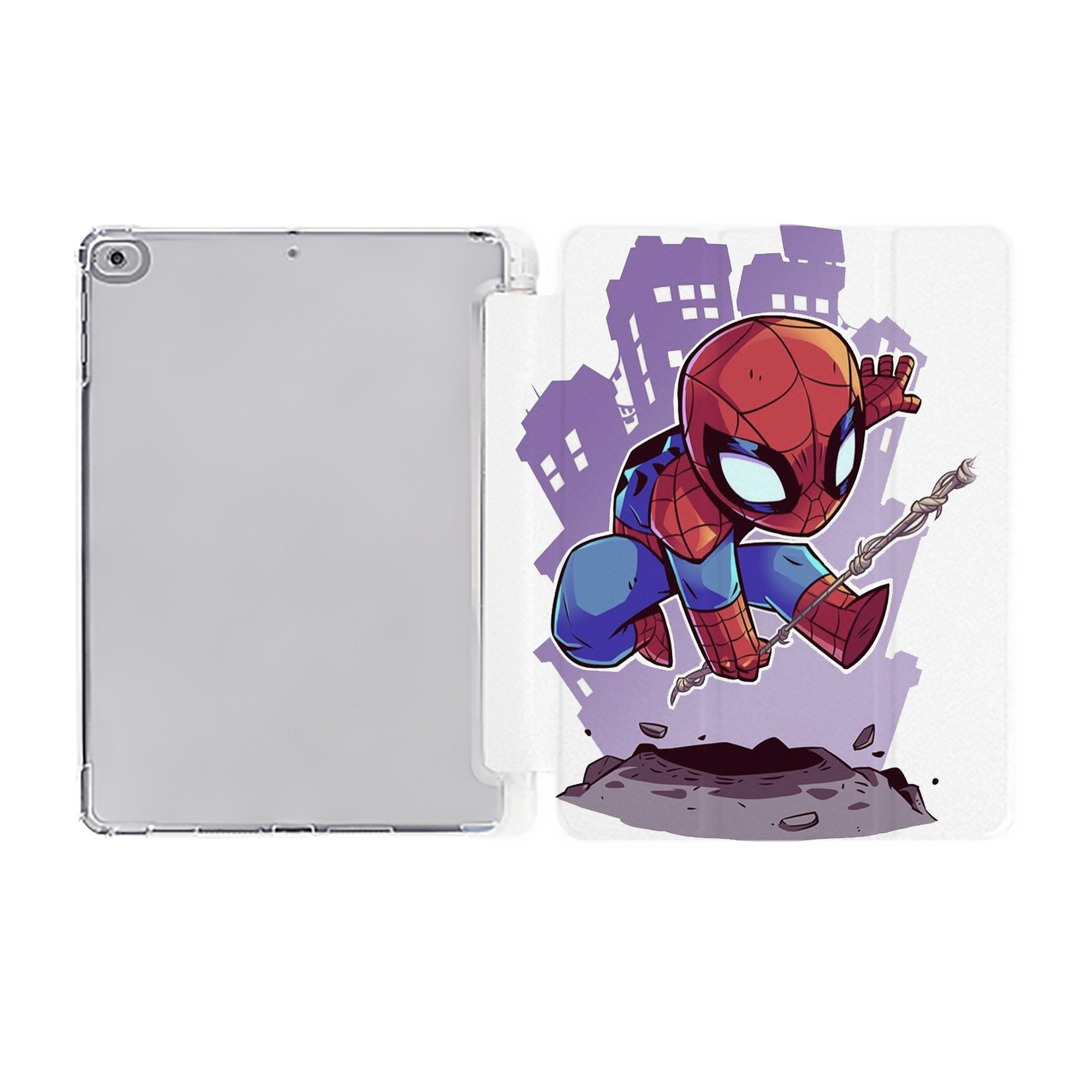 （画像用） アベンジャーズ The Avengers IPad ケース ペン収納付き 三つ折りスタンド PUレザー×シリコン 対応機種9.5/10.5/10.9インチ